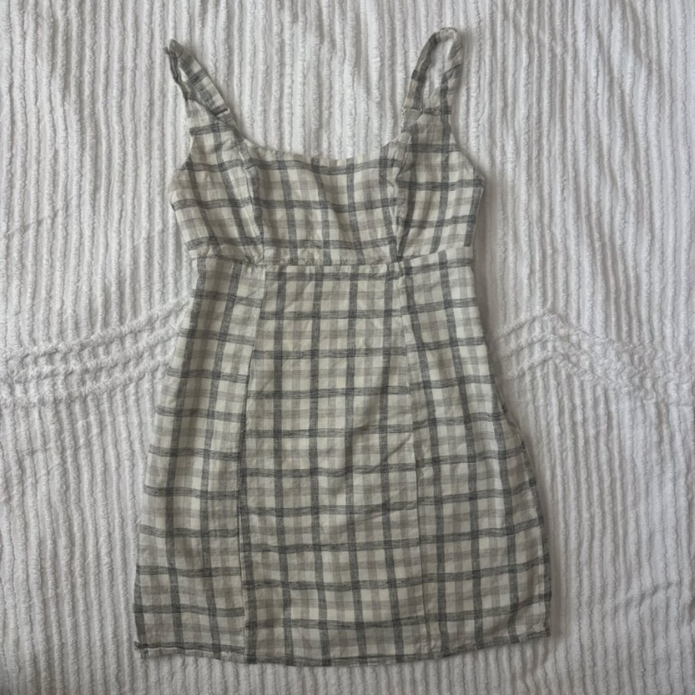 Urban Outfitters Plaid Mini Dress